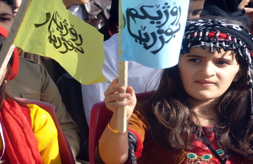 راهپیمایی صدها تن از اهالی مریوان در حمایت از دریاچه زریبار2