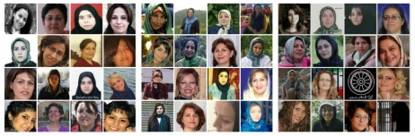 لیست زنان زندانی در ایران . مارس 2015 . فعالان در تبعید